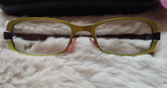 Lafont metal glasses green Elizabeth 494 main image 4